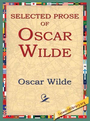 cover image of Selected Prose of Oscar Wilde